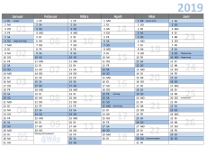 Tafelkalender 2019 DIN A5