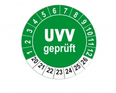 UVV Geprüft - Grün