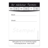 Terminblock (32 Stück) Schwarz Neutral